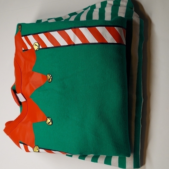 Wondershop at Target Holiday Elf Pajama Top & Bottom Size XXL - Picture 13 of 14